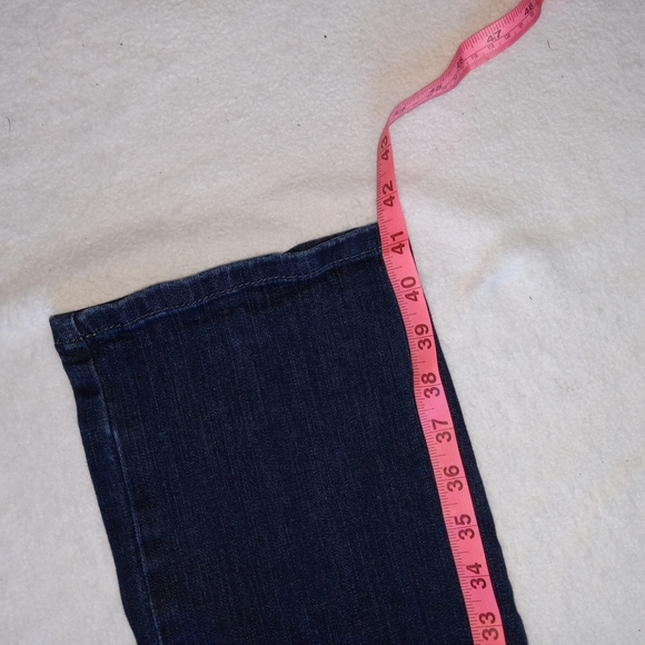 LEE Classic Fit Hi-Rise Dark Denim Straight Leg Jeans size 12 - Picture 8 of 11